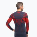 Bluza termoaktywna męska Brubeck Dry ciemnoniebieski/czerwony 2