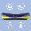 Platforma wibracyjna HMS SVP11 dark blue/lime 4