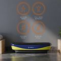 Platforma wibracyjna HMS SVP11 dark blue/lime 6