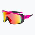 Okulary przeciwsłoneczne GOG Annapurna matt neon pink/black/polychromatic red 3