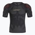 Koszulka rowerowa z ochraniaczami męska Leatt 3DF AirFit Lite Evo Sholder black