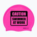 Czepek pływacki BuddySwim CSW Silicone pink