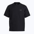 Koszulka męska Arcteryx Kragg Cotton Emblem Crew SS black 7