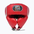 Kask bokserski Rival RHG100 Professional Headgear red/silver