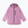 Kurtka przeciwdeszczowa dziecięca Reima Kuhmo classic pink