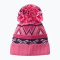 Czapka zimowa dziecięca Reima Kirjoen soft coral 2
