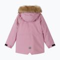 Kurtka zimowa dziecięca Reima Ajaton grey pink 2