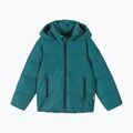 Kurtka puchowa dziecięca Reima Paimio dark teal