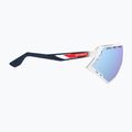 Okulary przeciwsłoneczne Rudy Project Defender white gloss/fade blue/multilaser ice 5