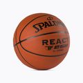 Piłka do koszykówki Spalding TF-250 React pomarańczowa rozmiar 6 2