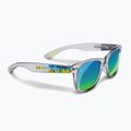 Okulary przeciwsłoneczne dziecięce Aztron Solar ice grey/graffiti/polarized blue/yellow mirr/grey.