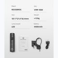 Lampka rowerowa przednia Rockbros V9M-1000 black 8