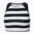 Góra od stroju kąpielowego Helly Hansen Hydropower Cropped navy stripe
