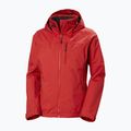 Kurtka żeglarska damska Helly Hansen Crew Hooded Midlayer 2.0 red