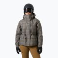 Kurtka narciarska damska Helly Hansen Nora Insulated 2.0 pebble broxburn plaid aop