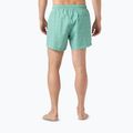 Spodenki żeglarskie męskie Helly Hansen Newport Trunk 4.5" dark mint offset stripe ao 2