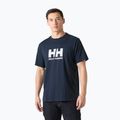 Koszulka męska Helly Hansen Logo 3.0 SS navy