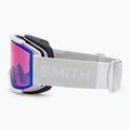 Gogle narciarskie Smith Squad white vapor/chromapop photochromic rose flash 4