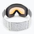 Gogle narciarskie Smith Rally white chunky knit/blue sensor mirror 3