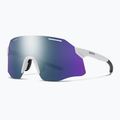 Okulary przeciwsłoneczne Smith Vert PivLock white/chromapop violet mirror/clear 3
