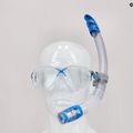 Zestaw do nurkowania Cressi Marea + Mexico Pro clear/blue 8