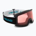 Gogle narciarskie dziecięce HEAD Contex Youth red/wcr/red