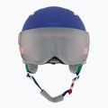 Kask narciarski dziecięcy Head Mojo Visor Jr blue/green/silver red 2