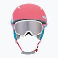 Kask narciarski dziecięcy HEAD Maja Set + Gogle Jr pink/blue/silver red 2
