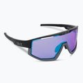 Okulary przeciwsłoneczne Bliz Fusion Nano Optics Nordic Light matt black/ begonia/ violet blue multi 2