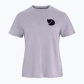 Koszulka damska Fjällräven Fox Boxy Logo lavender mist