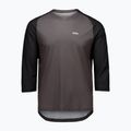 Koszulka rowerowa męska POC Motion Air Jersey 3/4 sylvanite grey