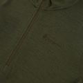 Bluza termoaktywna męska Pinewood Abisko Merino Base Layer Half Zip d.mossgreen 3