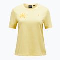 Koszulka damska Peak Performance Explore Graphic mellow yellow 3