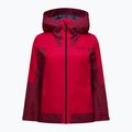 Kurtka narciarska damska Perak Performance Rider Tech Insulated vertical zenith/tech burgundy