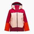 Kurtka narciarska damska Peak Performance Vislight GTX C-Knit 3L tech burgundy/peach fuzz 7
