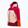 Kurtka narciarska damska Peak Performance Vislight GTX C-Knit 3L tech burgundy/peach fuzz 9