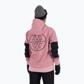 Bluza snowboardowa Colourwear Est 2010 Hood dk rose 3