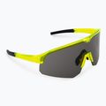 Okulary przeciwsłoneczne Tripoint 005 Lake Victoria transparent neon yellow/smoke