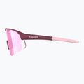 Okulary przeciwsłoneczne Tripoint 005 Lake Victoria matt burgundy/brown/pink multi 3