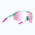 Okulary przeciwsłoneczne Tripoint 006 Lake Victoria Small transparent neon turquoise/brown pink multi