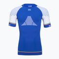 Koszulka termoaktywna męska X-Bionic Invent 4.0 Patriot Running Shirp blue