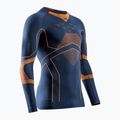 Bluza termoaktywna męska X-Bionic Energy Accumulator Light Shirt marine/orange