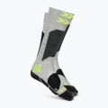 Skarpety narciarskie dziecięce X-Socks Ski Discover Otc rhino grey/canary