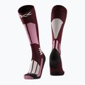 Skarpety narciarskie damskie X-Socks Ski Touring Perform Otc deep purple/light sand 4