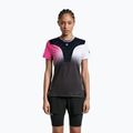 Koszulka do biegania damska X-Bionic Corefusion Run dot fade/neo pink/white