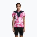 Koszulka do biegania damska X-Bionic Corefusion Run wolfpack/white/neo pink