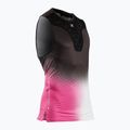 Koszulka do biegania X-Bionic Corefusion Run Tank dot fade/neo pink/white 4