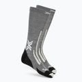 Skarpety X-Socks Hike Discover Merino Crew seal grey/light sand