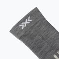 Skarpety X-Socks Hike Discover Merino Crew seal grey/light sand 3