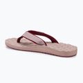 Japonki damskie Lizard Way plain amaranth red 3